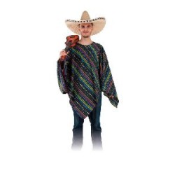 PONCHO MEJICANO ADULTO