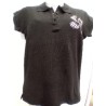 -CAMISETA POLO NEGRO LAUBURU MUJER XL