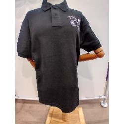 -CAMISETA POLO NEGRO LAUBURU 2XL