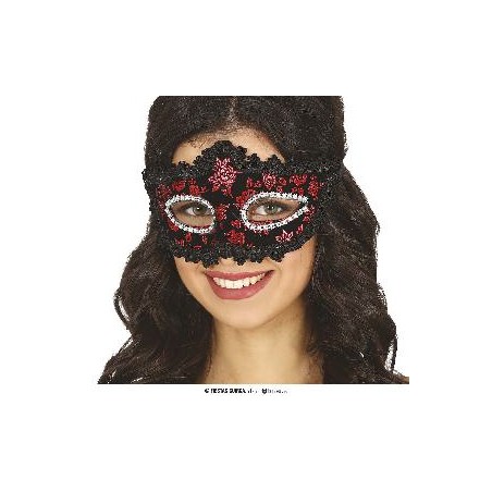 -ANTIFAZ NEGRO Y ROJO