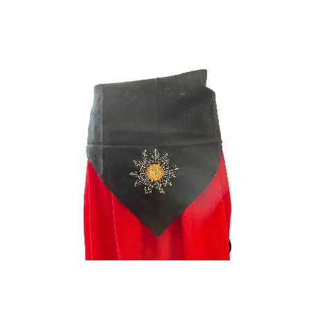 -PAÑUELO EGUSKILORE LINO NEGRO P