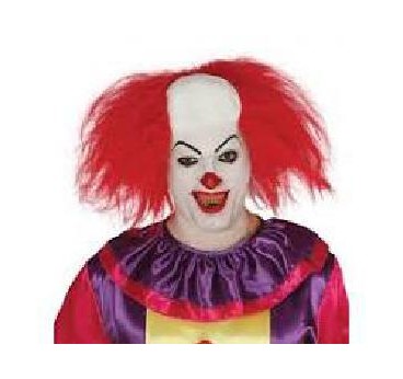 CALVA PAYASO CON PELO