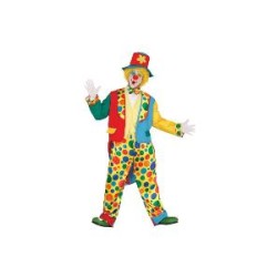 -DISFRAZ PAYASO TOPITOS L-XL