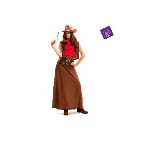 -DISFRAZ VAQUERA XXL