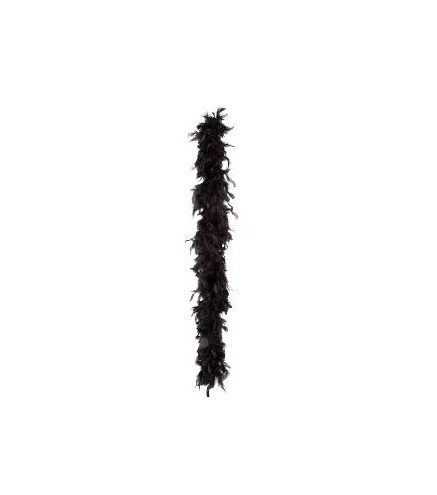 -BOA PLUMA NEGRO 50GR. (180 cm)