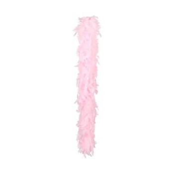 -BOA DE PLUMAS ROSA 180 CM