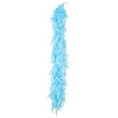 -BOA DE PLUMAS AZUL TURQUESA 180 CM