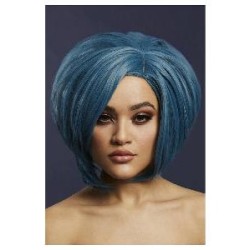 -PELUCA BOB AZUL PETROLEO