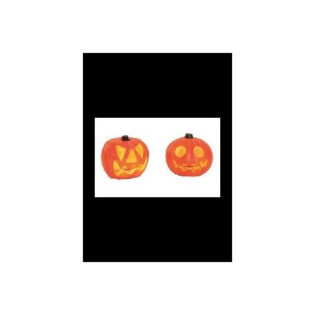 -CALABAZA CON LUZ INTERMITENTE 10CM
