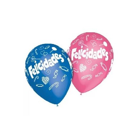 -SET GLOBO "FELICIDADES" 90 CM