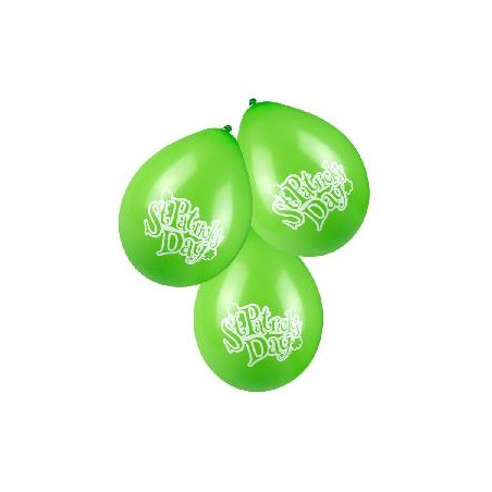 -GLOBO VERDE SAN PATRICIO 25 CM