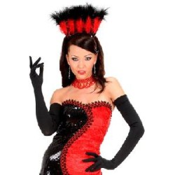 -GUANTES NEGROS 60 CM