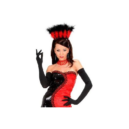 -GUANTES NEGROS 60 CM