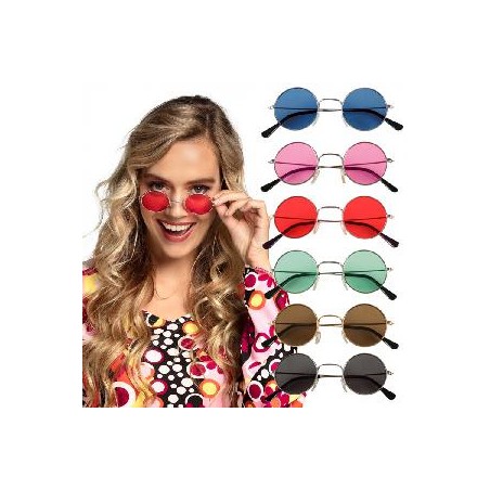 -GAFAS HIPPIE COLORES SURTIDOS