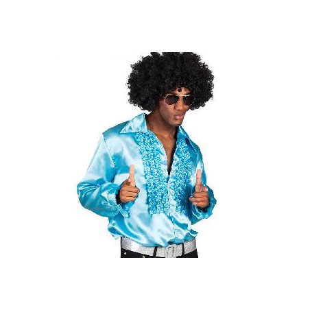 CAMISA DISCO AZUL 58-60