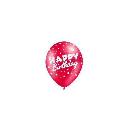 -BOLSA 50 GLOBOS 95 CM- FELIZ CUMPLEAÑOS