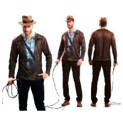 DISFRAZ CAMISETA INDIANA JONES ADULTO S