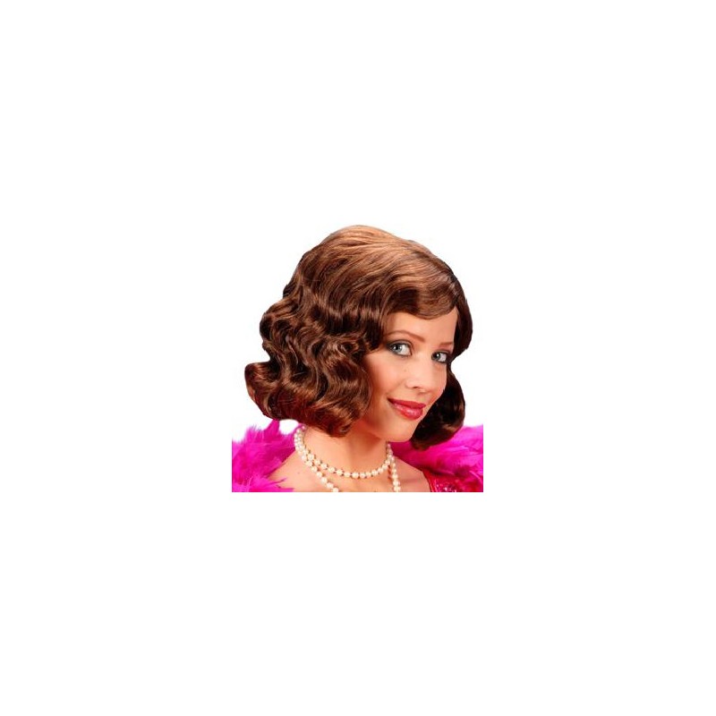 -PELUCA AÑOS 20 CASTAÑA