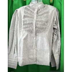 CAMISA LINO LORZAS GRIS 12
