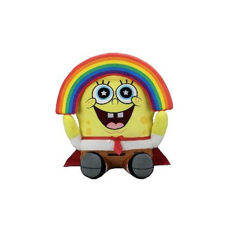 PELUCHE BOB ESPONJA RAINBOW HUGME VIBRAT