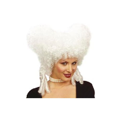 -PELUCA BARROCO BLANCA