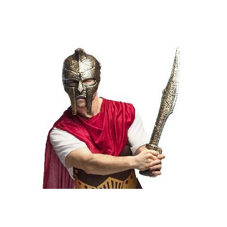 -SET ESPARTANO (MASCARA Y ESPADA)