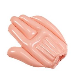 -MANO HINCHABLE 50 CM