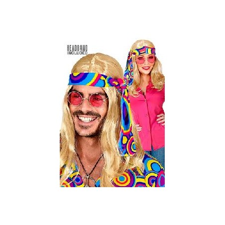 -PELUCA AÑOS 70 DISCO RUBIA