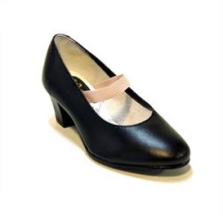 -ZAPATO FLAMENCO NEGRO GOMA 33