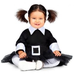 -DISFRAZ NIÑA SINIESTRA BEBE 12-24 MESES
