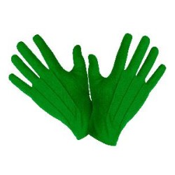 -GUANTES VERDES