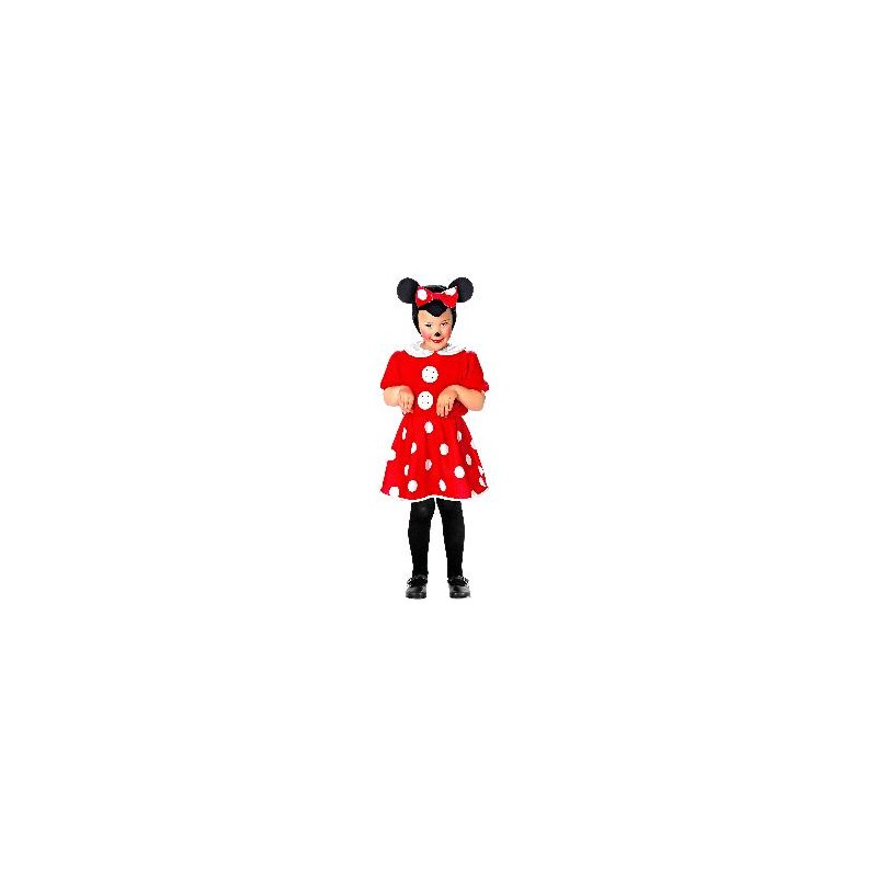 -DISFRAZ MINNIE RATONCITA 3-4