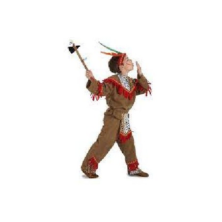 -DISFRAZ INDIO LUJO 2-3