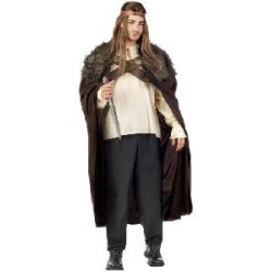 -DISFRAZ GUERRERO MEDIEVAL 7 REINOS MARRON  M