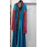 -VESTIDO MEDIEVAL REINA GINEBRA AZUL XL
