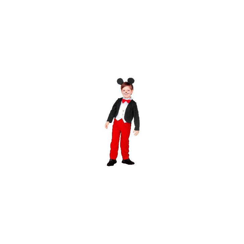 -DISFRAZ MICKEY RATONCITO 4-5 AÑOS