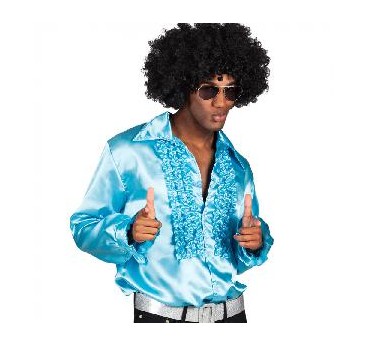CAMISA DISCO AZUL 58-60