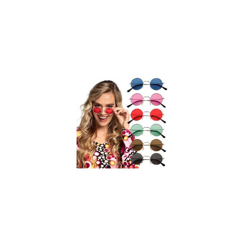-GAFAS HIPPIE COLORES SURTIDOS