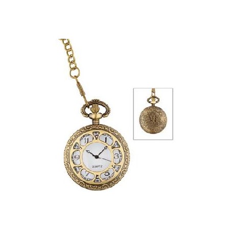 RELOJ DE BOLSILLO MECÁNICO CON CADENA