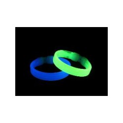 -PULSERA ANCHA CON BRILLO NEON