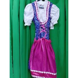 -VESTIDO TIROLESA FUCSIA 36