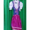-VESTIDO TIROLESA FUCSIA 36