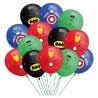 -10 GLOBOS SUPER HEROES