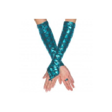 -GUANTES SIRENA AZUL