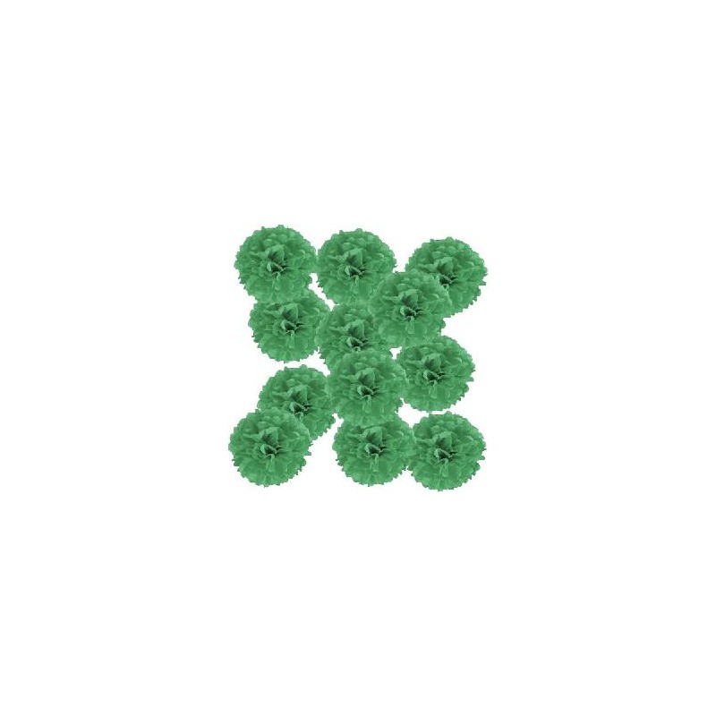 -POM POM PAPEL VERDE