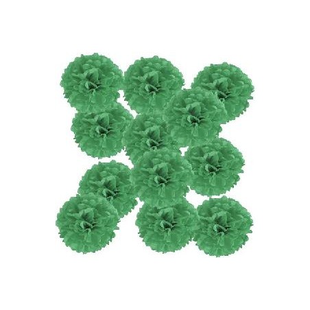 -POM POM PAPEL VERDE