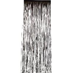 -CORTINA NEGRA METALIZADA