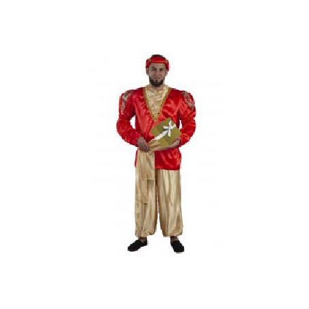 -DISFRAZ PAJE ROJO 52
