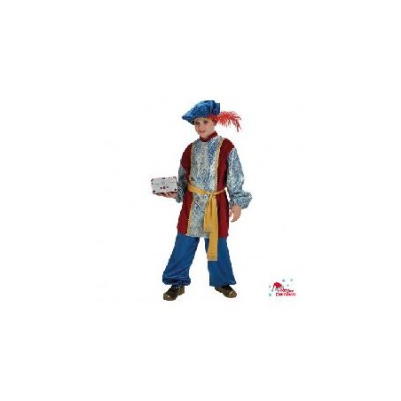 -DISFRAZ INFANTIL PAJE GASPAR 3-4