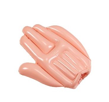 -MANO HINCHABLE 50 CM